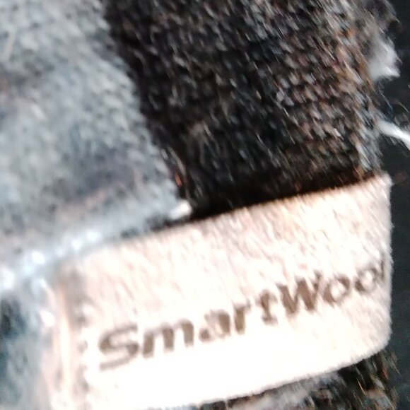 Long Smartwool Knit Scarf Distressed Shabby Frayed Grunge Shredder Boarder - Picture 7 of 9